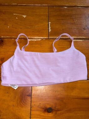 Victoria's Secret PINK Lilac Ribbed Bralette